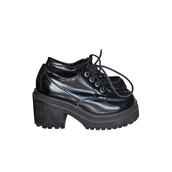 unif penny platform loafers - Picture 1 of 7
